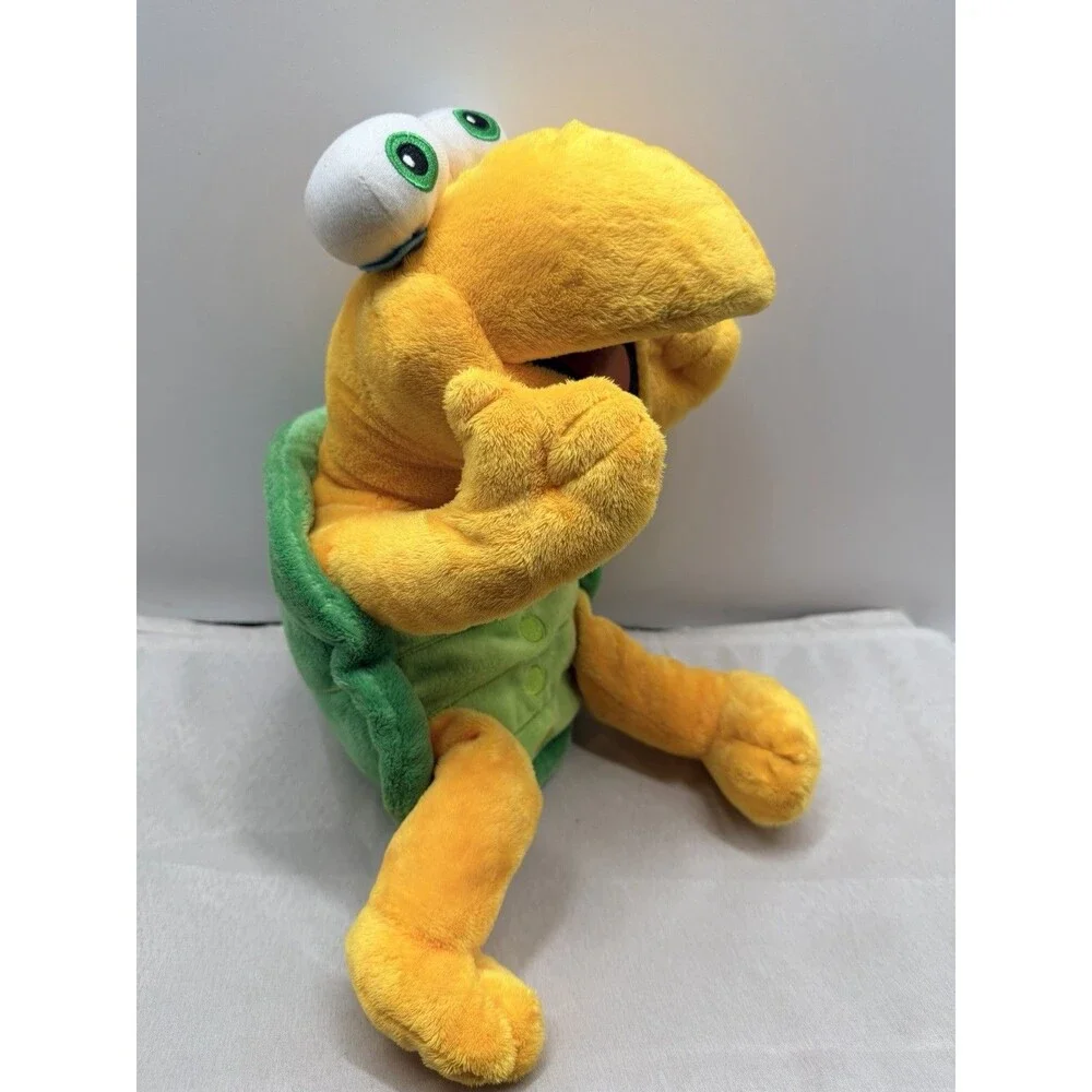 Terry Fator  Winston Green Turtle Full Body Plush Stuffed Hand Puppet 15” AGT